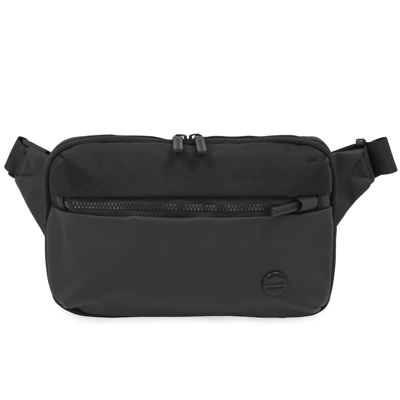 Riñonera Crossover OPAL Personalizada Tu Logo Negro