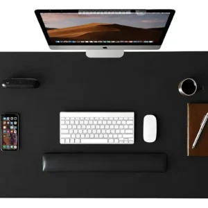 Desk Pad Liso Bordes Cosidos
