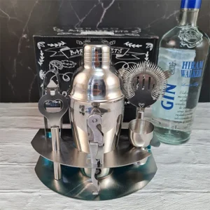 Set de Coctelería 7 Piezas Acero Inoxidable